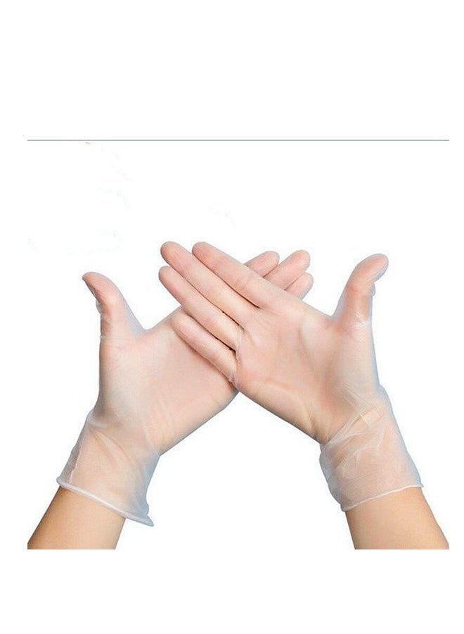 Powder-free and latex-free vinyl gloves for everyday home and commercial use, 70 gloves